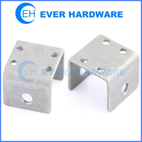 flat u shaped metal bracket|metal u brackets surface mount.